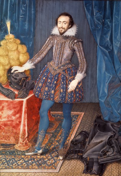 Portrait of Richard Sackville, 3rd Earl of Dorset (1589-1624), 1616 by Isaac Oliver